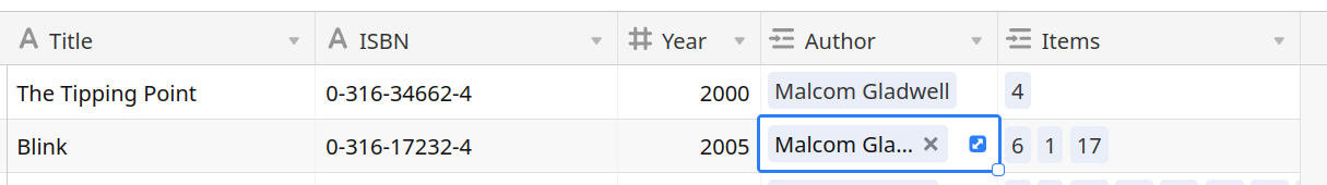 AirTable example